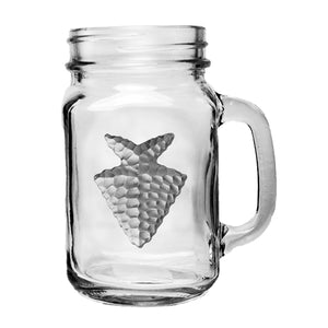Arrowhead Mason Jar Mug