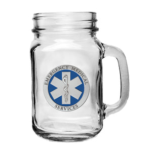 Emergency Medical Mason Jar Mug