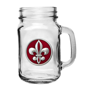Fleur de Lis #2 Mason Jar Mug