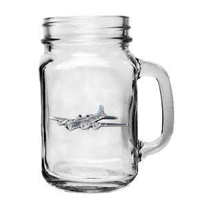 B-17 Mason Jar Mug