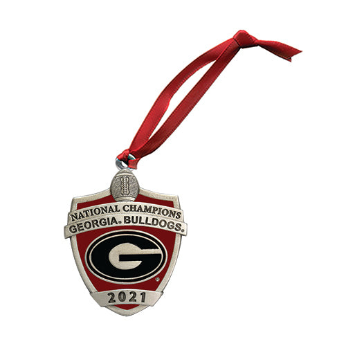 2021 Georgia Football Championship Ornament - Heritage Metalworks