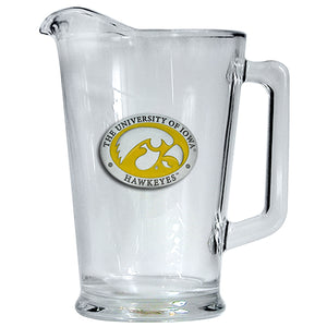 Iowa Hawkeyes pitcher with travel mugs capitol decanter double old fashioned glass flask keg mug stein money clip stein pitcher salt & pepper money clip goblets flask wind chime pint stein wine chiller