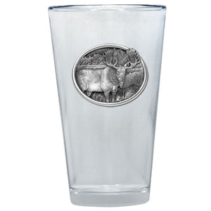 Moose Pint Glass