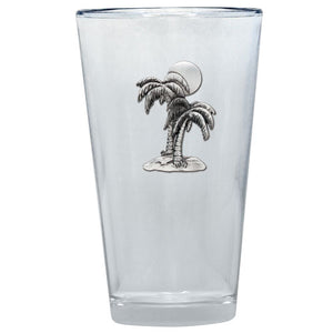 Palm Tree Pint Glass