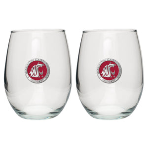 Washington State University Stemless Goblets (Set Of 2)