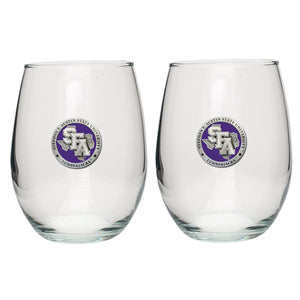 Stephen F. Austin State University Stemless Goblet (Set Of 2)