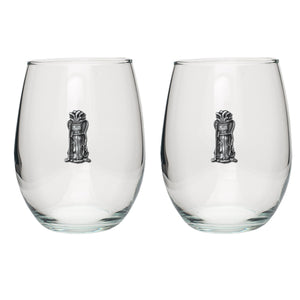 Golf Bag Stemless Goblets (Set of 2)