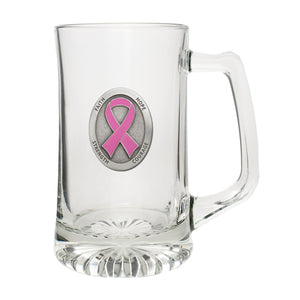 Pink Ribbon Super Stein