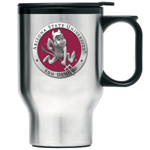 Arizona State University Sparky Logo Travel Mug