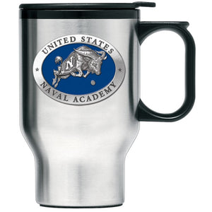 United States Naval Academy Goat Travel Mug