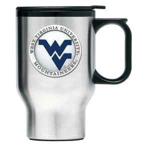 West Virginia University Travel Mug