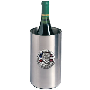 Donald Trump w/ Flag Wine Chiller
