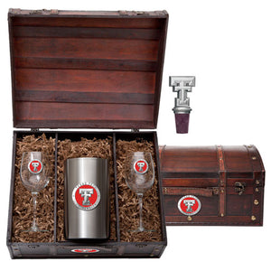 Texas Tech University Wine Chest Set