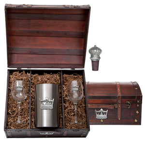 Crown Wine Chest Set