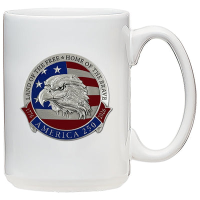250th America's 250th Anniversary - Eagle Head with Flag