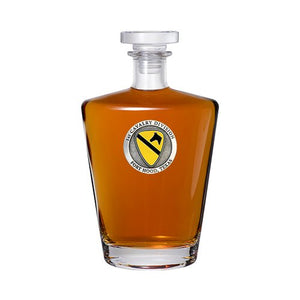 1st Cavalry Division Royal Decanter - Heritage Metalworks, Inc.