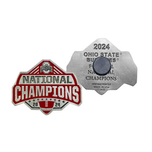 2024 - 25 Ohio State Football Championship Magnet - Heritage Metalworks, Inc.