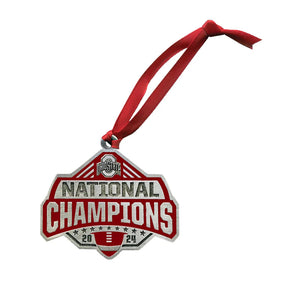 2024 - 25 Ohio State Football Championship Ornament - Heritage Metalworks, Inc.
