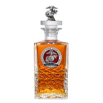 250th Anniversary Marine Corps Heritage Decanter with 3D Top - Heritage Metalworks, Inc.