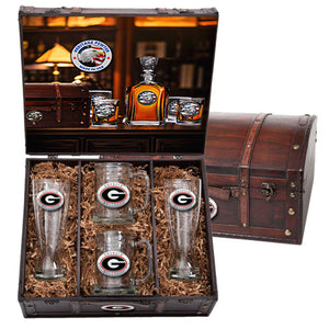 University of Georgia Bulldogs Beer Chest Set