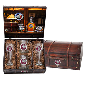 Virginia Tech University Hokies Beer Chest Set