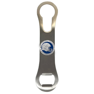 West Virginia University Helmet Bottle Opener