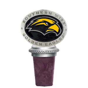 University of Southern Mississippi Bottle Stopper - Heritage Metalworks, Inc.