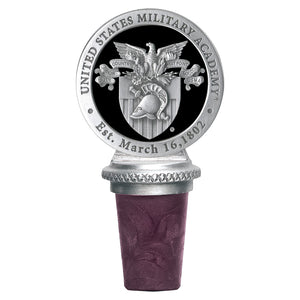 United States Military Academy Crest Bottler Stopper