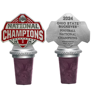 2024-25 Ohio State Football Championship Bottle Stopper