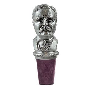 Theodore Roosevelt Bottle Stopper - Heritage Metalworks, Inc.