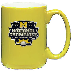 2023 Michigan Football Championship Coffee Mug - Heritage Metalworks, Inc.