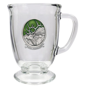 Elk Glacier National Park Coffee Mug - Heritage Metalworks, Inc.