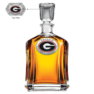 University of Georgia Capitol Decanter