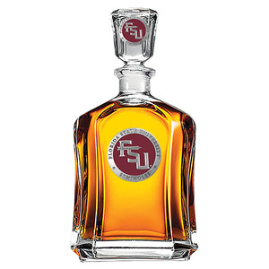 Florida State University FSU Logo Capitol Decanter