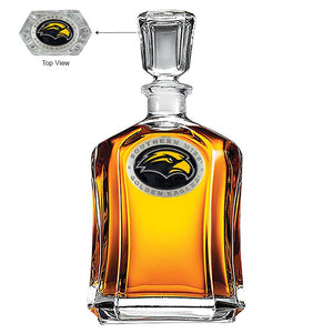 University of Southern Mississippi Capitol Decanter - Heritage Metalworks, Inc.
