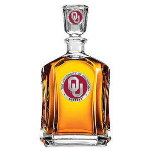 University of Oklahoma Capitol Decanter