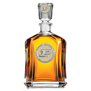 Purdue University Capitol Decanter