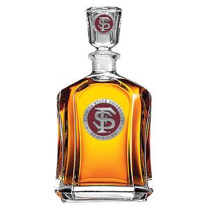 Florida State University FS Logo Capitol Decanter