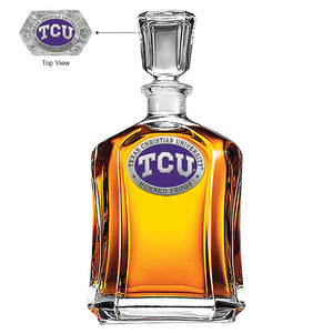 Texas Christian University Capitol Decanter