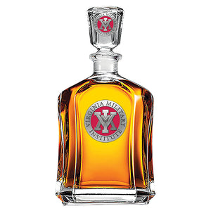 Virginia Military Institute Capitol Decanter