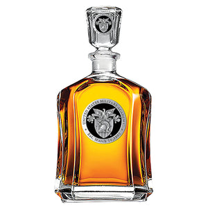 United States Military Academy Crest Capitol Decanter