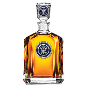 Navy Capitol Decanter