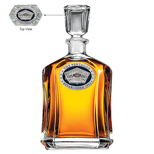 Pentagon Capitol Decanter