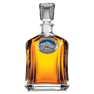 Rocky Mountain National Park w/ Elk Capitol Decanter - Heritage Metalworks, Inc.