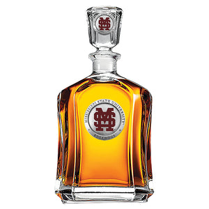 Mississippi State Baseball Logo Capitol Decanter