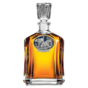 Black Bear Glacier National Park Capitol Decanter - Heritage Metalworks, Inc.