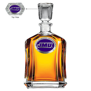 James Madison University Capitol Decanter
