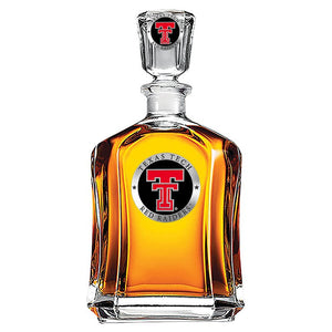Texas Tech University 2 Capitol Decanter - Heritage Metalworks, Inc.