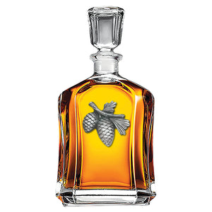 Pine Cone Capitol Decanter