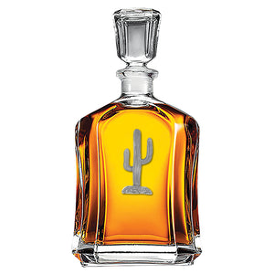 Saguaro Cactus Capitol Decanter